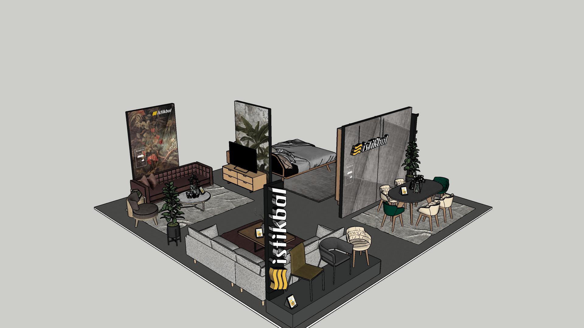 Aperçu : Stand Istikbal, Djan Studio